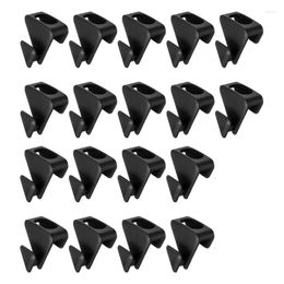 Hangers 10/18pcs Bear Shaped Clothes Hanger Connector Hooks Cascading Wardrobe Coat Organiser For Closet Space Saving