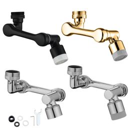 Bathroom Sink Faucets 1080 Rotating Faucet Extender |Durable Universal Aerator Splash Philtre Easy To Instal 1080 Degree Wide Angle Swivel Faucet 230518