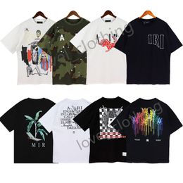 Designer Mens women T shirts Fashion short sleeve tops Clothing brand Hip Hop leisure summer loose Printed Cotton Casual Tees Luxurys Size S-XL