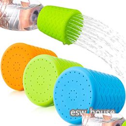Dog Grooming Portable Cleaning Shower Head For Most Plastic Water Or Soda Bottles Sile Outdoor Dogs Wash Tool Pet Drop Delivery Home Dhn4C