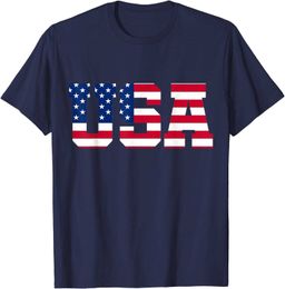 Cotton shirt Summer Fashion Mens US T-Shirt T Crewneck Tshirt 3D American Flag Pattern Vintage Shirts Shirt