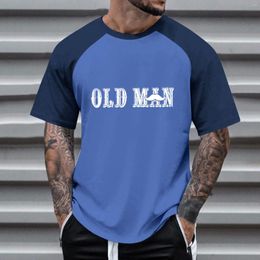 Men's T Shirts Heavy Pack Of Men Men's Small Print Colour Spring And Summer Leisure Sports Comfortable Breathable Sweat Large