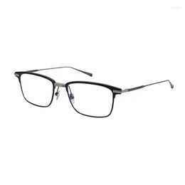 Sunglasses Frames High-end Titanium Men's Frame Can Be Matched With Myopia Resistance To Blu-ray Casual Work Glasses