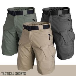 Men's Shorts Summer Men Shorts Urban Military Waterproof Cargo Tactical Shorts Male Outdoor Camo Breathable Quick Dry Pants 230519