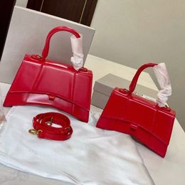 Women's hourglass Handle crossbody Bags Clutch flap tote leather pochette Luxury Designer wallet purses handbag Shoulder chain Bag t4yN#