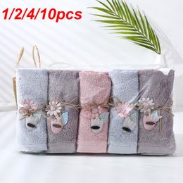 Towel 1/2/4/10pcs PureCotton Household Soft Face Wash 32 Unit Interrupted Couples Absorbent Her Wipe Bath