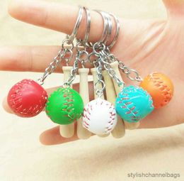 Keychains Fashion Cute Women Bag Football metal Key chain Sports keychain Wholesale Key Ring #17163