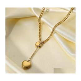 Pendant Necklaces Male Necklace For Women Man Men Pendants And Jewellery Mens Woman Couple Womens Paired Car Locket Drop Delivery Dh3N8