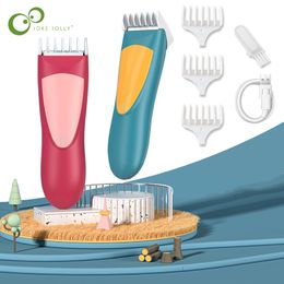 Hair Trimmer Baby Silent Hair Clipper Children Electric Clipper Household Razor Lightweight born Barber Tools with 3 Replacement Blade DDJ 230519