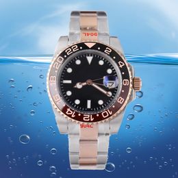 luxury watches for men automatic mechanical 904L stainless steel folding buckle Business Fashion waterproof Luminous Classic dhgate submarine wrist watch