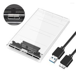 3.0 Micro B HDD Enclosure Of 2.5" Hard Disc Case SSD SATA3 To USB 3.0/2.0 Box Gen2 6GBp/s