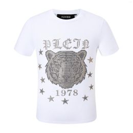 Men's T Shirts BEAR Men's JERSEY T-SHIRT ICONIC Classic With Crystal Skull Cotton T-shirts Men Tops Comfortable Tees 1063