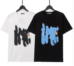Short Sleeve T shirt Spring Summer New Gate of Fantasy Tops Man Casual Chest Black and white T shirt Letters Man Tee Woman Clothing Asian Size S-2XL