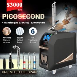 2023 Pigment removal picosecond laser machine tattoo remove skin rejuvenation Pico laser beauty equipment