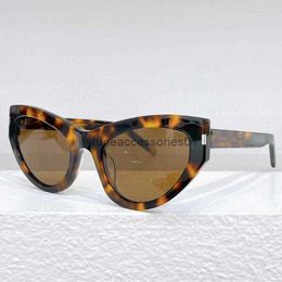 Sunglasses SL215 Acetate For Men Original Brand Classical Design Tortoiseshell Solar Lenses Fashion Glasses Women4DHB