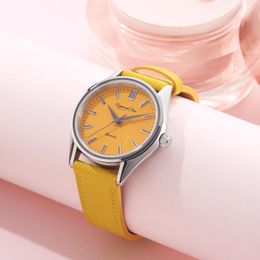 Wristwatches ESCAPEMENT TIME Women's Watches 35mm Minimalist Design Stainless Steel Sapphire Quartz Vh31 Sbgr261