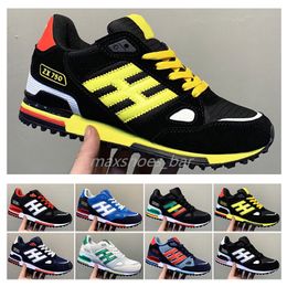 2023 editex originais ZX750 tênis ZX 750 Designer Men Mulheres Mulheres Atléticas Trainer Sports Sports Casual Tamanho 36-44 M19