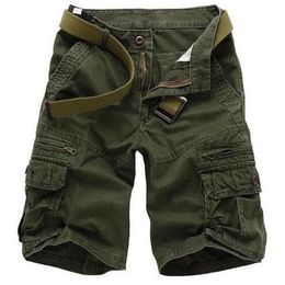 Men's Shorts Men's Cargo Shorts Men Casual Cotton Multi-pocket Overalls bermuda masculina Mens Summer Military Sports Short Pants Shorts Man 230519