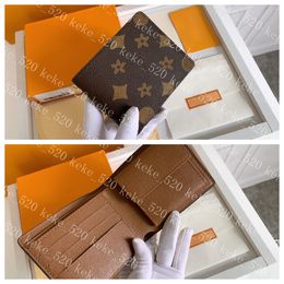 2023 Designer Wallets classics designer Multiple wallet purse men women short credit card holder money clutch bag M62664