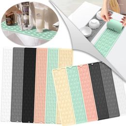 Table Mats Silicone Faucet Mat Drip Protection Pads Water Catcher Sink Drain Pad Waterproof Clean Heat-insulation Kitchen Gadget