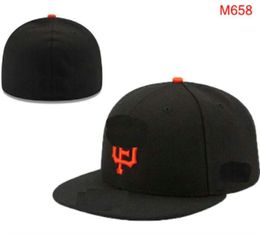 San Diego Baseball Team Full Closed Caps Summer SOX LA NY SF letter gorras bones Men Women Casual Outdoor Sport Flat Fitted Hats Chapeau Cap casquett A2