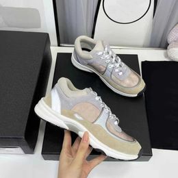 Chanells Best-quality chandal Women Designer Sneakers Running Shoes Lace-up Sports Shoe Casual Trainers Classic Sneaker Woman City Asdf Size 35-45