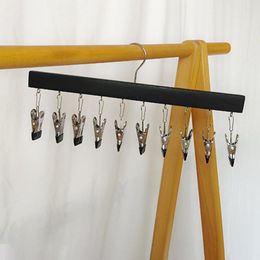 Hangers Strong Clamping Force Lightweight Space-saving 10 Hooks Clothes Coat Hat Towel Hanger Home Supplies