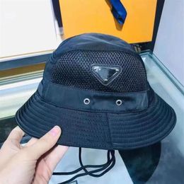 Fashion Bucket Hats Foldable Fisherman Hat Unisex Designer Outdoor Sunhat Hiking Climbing Hunting Beach Fishing Men Draw String Ca313q