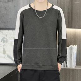 Men's Hoodies Crewneck Sweatshirts Men Casual Long Sleeve Shirts Hip Hop Sweatshirt Streetwear Clothes Fashion Trends Korean Style Tops