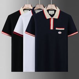 summer fashion mens polo shirt rabbit print short sleeve high quality brand couple cotton casual tshirt3 Colours size m3xl
