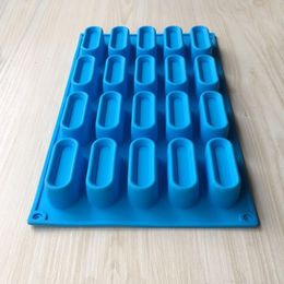 Cake Tools Mini Cuboid Shaped Art Mousse 3D Silicone Mold Chocolate Desserts Cakes Mould Pan DIY 230518