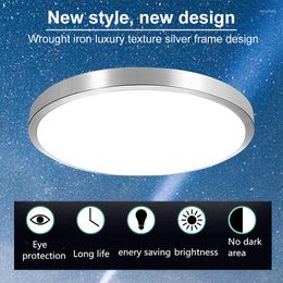 Ceiling Lights LED Light Modern Nordic Round Lamp Aluminum Home Living Room Bedroom Study Surface Mounted Lighting Fixture