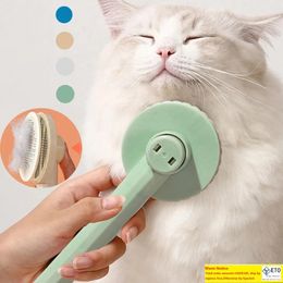 Cat Brush Comb Removal Cats Cleaning Supplies Grooming ToolsAutomatic Brush Clippers Dog Accessories