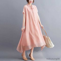 New Arrive Summer Maternity Dress Woman Elegant A-Line Large Size Dresses Pregnant Woman Clothing R230519