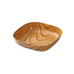 Plates 9 Pieces Wooden Appetizers Tray Decorative Centerpiece Holder Dried Fruit Gift For Anniversary Wedding Couple