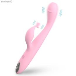 Adult Toys Rabbit Vibrators for Women G-Spot Vibrator Female Small Finger Size Beginner Nipple Clitoris Stimulator Sex Toys Adult Goods L230519