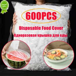 New New Disposable Food Cover Elastic Plastic Wrap Food Grade Food Lids Shoe Cover Shower Bowl Caps Food Fresh Saver Bag Dust-proof
