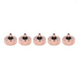 Watch Boxes Crown Repairing Parts Steel Rose Gold Light Weight Easy Instal Spare For Shop Home Use