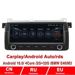 Android 10 2 din Android Auto CAR Radio for BMW E46 Coupe M3 Rover 316i 318i /320/325/3301998-2005 Carplay GPS autoradio Multimedia