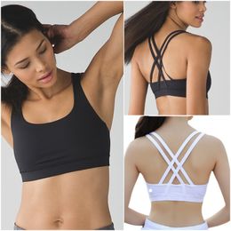 LU-2326 Women Yoga Outfit Vest Girls Running Bra Ladies Casual Yoga Outfits Adult Sportswear Exercise & Fitness Wear Breathable Sleeveless