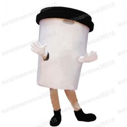 Halloween Coffee Cup Mascot Costume Simulation Animal theme character Carnival Adult Size Christmas Birthday Party Dress Advertising Suits