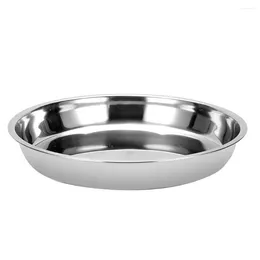 Dinnerware Sets Stainless Steel Dishes Portable Cooking Stove Dinner Plates Pizza Oven Salad Cheese Kids Tray