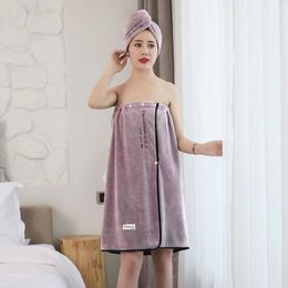 Bath Towel Bath Robe Sleeveless For Women Dressing Gown Warm Bathrobe Solid Women Bathrobe Ladies Robes Absorbs Dries Quickly 4 Piece Set 230519