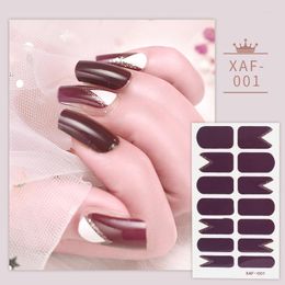 Nail Stickers Global Premium Cosmetics Brands Wraps Polish Fashional Design