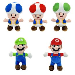 Super Mary Plush Doll Game Peripheral Mushroom Man Doll Grab Machine Doll Toy Wholesale