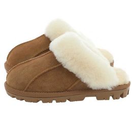 Slippers Millffy NEW Sheepskin new home slippers man slipper summer fashion Korean indoor air conditioning slippers X230519