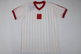 1982 Poland Soccer jersey BONIEK Retro Version Home Football Shirts National Team Short Sleeve Uniforms