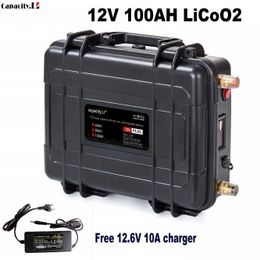 12V 80ah lithium battery 12.6V 21700 Lithium Ion Battery for Camping Ship Engine Lightrechargeable battery pack