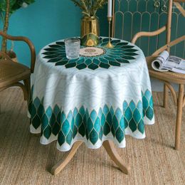 Table Cloth Nordic Tablecloth Ins Light Luxury Retro Square Round Small Tea Bedside Cover