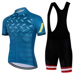 Sets 2023 Jersey Set Men Cycling Clothing Road Bike Shirts Suit Bicycle Bib Shorts Ropa Ciclismo Maillot P230522